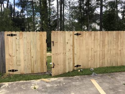 New Fence Installation